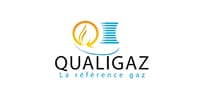 Logo QUALIGAZ : La référence gaz pour la sécurité